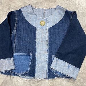 Artisan custom made denim jacket size L